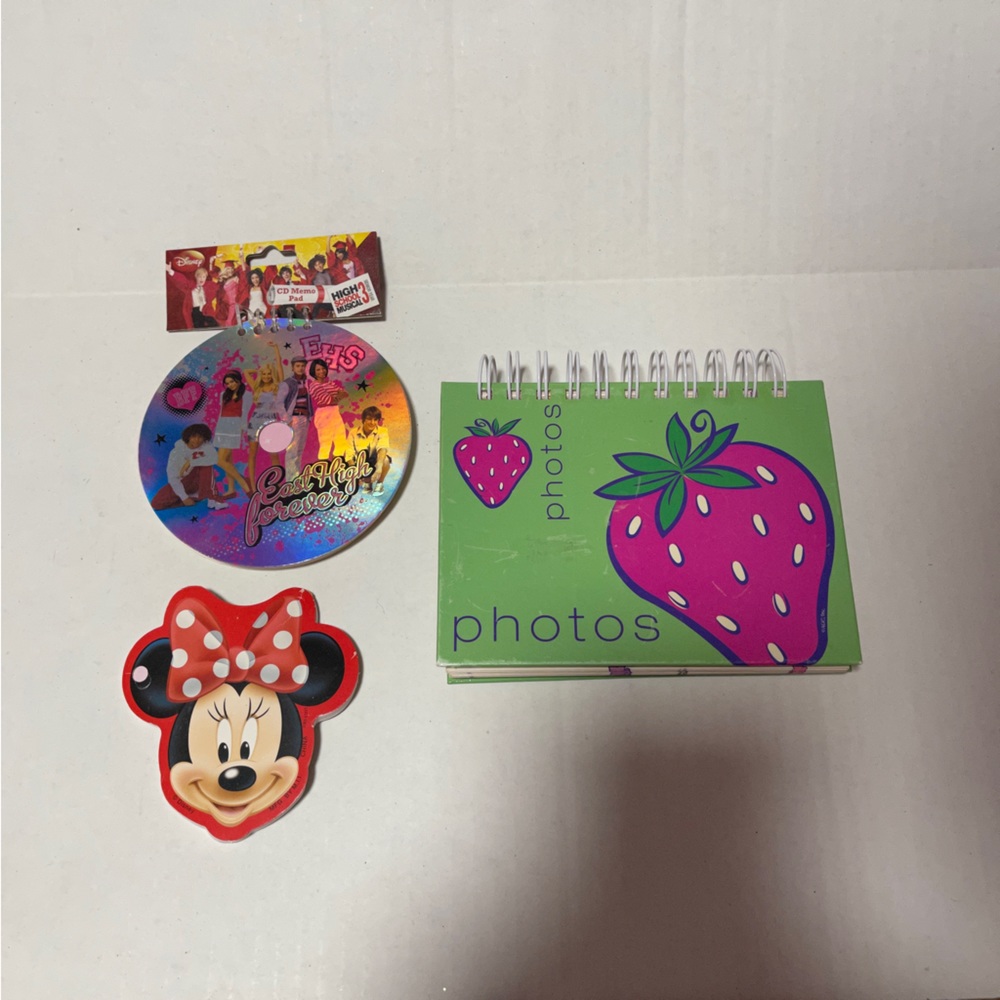 Kids photo album and notepads set